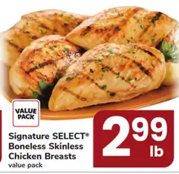 ACME Signature SELECT Boneless Skinless Chicken Breasts offer