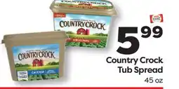 Weis Markets Country Crock Tub Spread offer