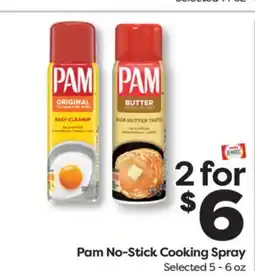 Weis Markets Pam No-Stick Cooking Spray offer