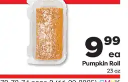 Weis Markets Pumpkin Roll offer