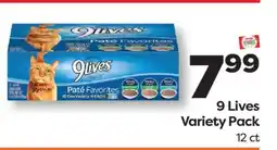 Weis Markets 9 Lives Variety Pack offer