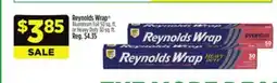 Dollar General Reynolds Wrap Aluminum Foil 50 sq. ft. or Heavy Duty 30 sq. ft offer