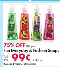 Boscov's Everyday & Fashion Soaps offer
