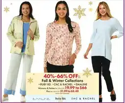 Boscov's Fall & Winter Collections offer