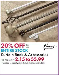 Boscov's Curtain Rods & Accessories offer