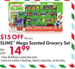 Boscov's SLIME Mega Scented Grocery Set offer