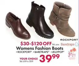 Boscov's Womens Fashion Boots offer