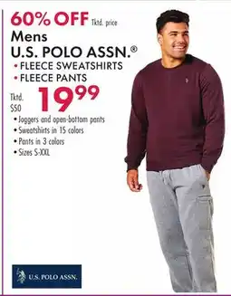 Boscov's Mens U.S. POLO ASSN offer