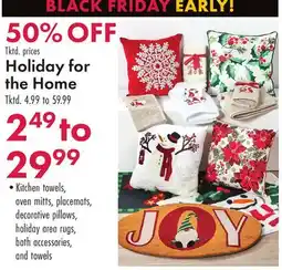 Boscov's Holiday for the Home offer