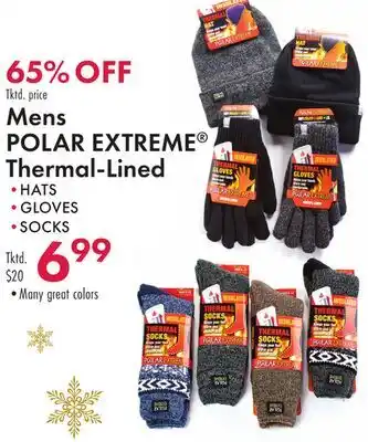 Boscov's Mens POLAR EXTREME Thermal-Lined offer