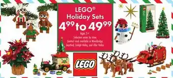 Boscov's LEGO Holiday Sets offer