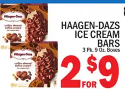 C Town HAAGEN-DAZS ICE CREAM BARS offer