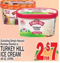 C Town TURKEY HILL ICE CREAM offer