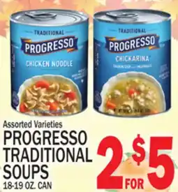 C Town PROGRESSO TRADITIONAL SOUPS offer