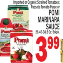 C Town POMI MARINARA SAUCE offer