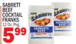 C Town SABRETT BEEF COCKTAIL FRANKS offer