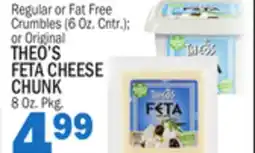 C Town THEO'S FETA CHEESE 8 Oz. Pkg offer