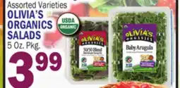 C Town OLIVIA'S ORGANICS SALADS offer