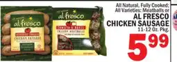 C Town AL FRESCO CHICKEN SAUSAGE offer