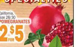 C Town POMEGRANATES offer