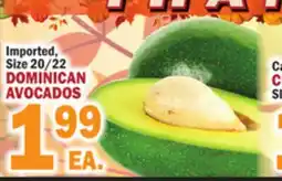 C Town DOMINICAN AVOCADOS offer