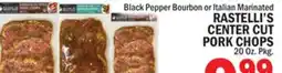 C Town RASTELLI'S CENTER CUT PORK CHOPS offer