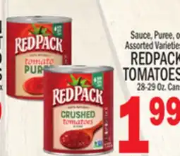 C Town REDPACK TOMATOES offer