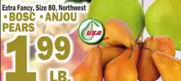 C Town BOSC, ANJOU PEARS offer