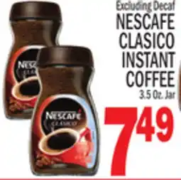 C Town NESCAFE CLASICO INSTANT COFFEE offer