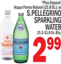 C Town S. PELLEGRINO SPARKLING WATER offer