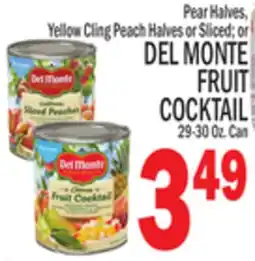 C Town DEL MONTE FRUIT COCKTAIL offer