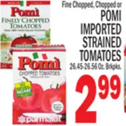 C Town POMI IMPORTED STRAINED TOMATOES offer