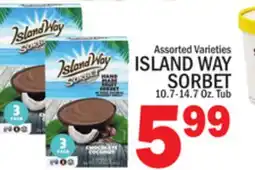C Town ISLAND WAY SORBET offer