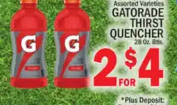C Town GATORADE THIRST QUENCHER offer
