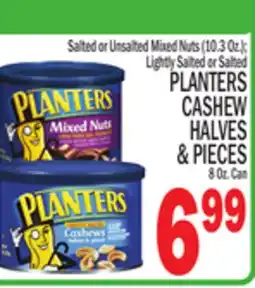C Town PLANTERS CASHEW HALVES & PIECES offer