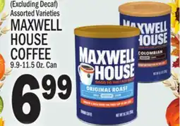 C Town MAXWELL HOUSE COFFEE offer