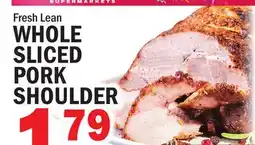 C Town WHOLE SLICED PORK SHOULDER offer