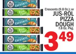 C Town JUS-ROL PIZZA DOUGH 7.8 Oz. Pkg offer