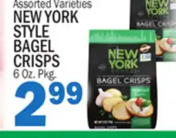 C Town NEW YORK STYLE BAGEL CRISPS offer