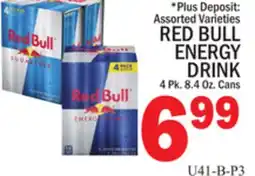 C Town RED BULL ENERGY DRINK offer