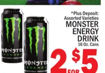 C Town MONSTER ENERGY DRINK offer