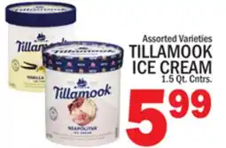 C Town TILLAMOOK ICE CREAM offer
