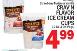 C Town CRAV'N FLAVOR ICE CREAM CUPS offer