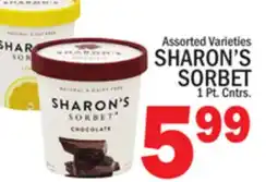 C Town SHARON'S SORBET offer