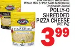C Town POLLY-O SHREDDED PIZZA CHEESE offer