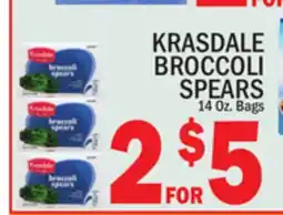 C Town KRASDALE BROCCOLI SPEARS offer