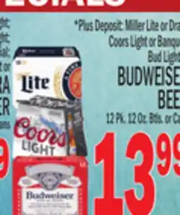 C Town BUDWEISER BEER offer