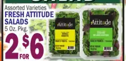 C Town FRESH ATTITUDE SALADS offer