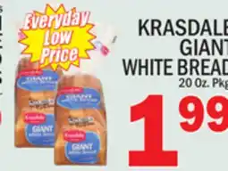 C Town KRASDALE GIANT WHITE BREAD offer