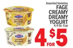 C Town FAGE CREAMY DREAMY YOGURT offer